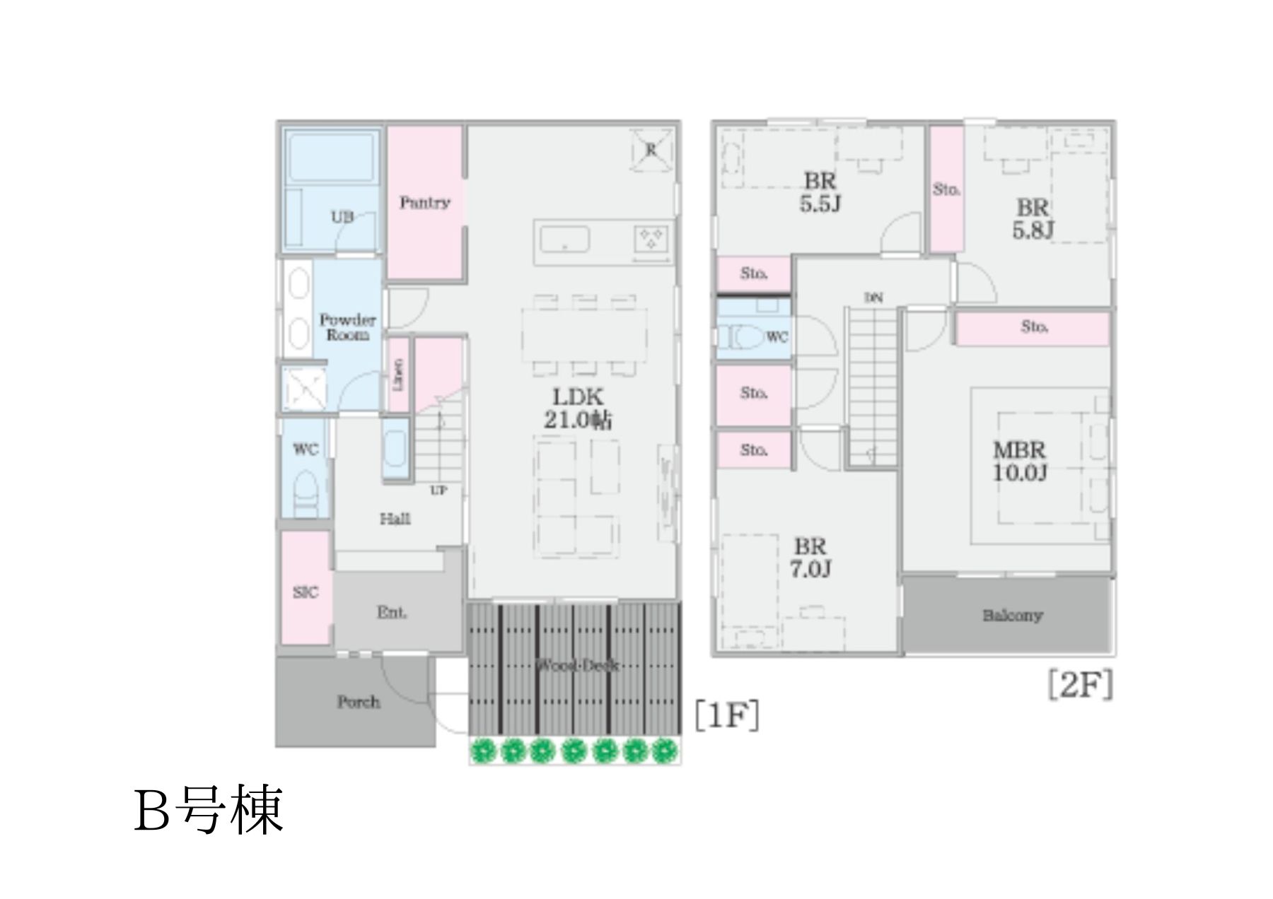 間取り図 1階
